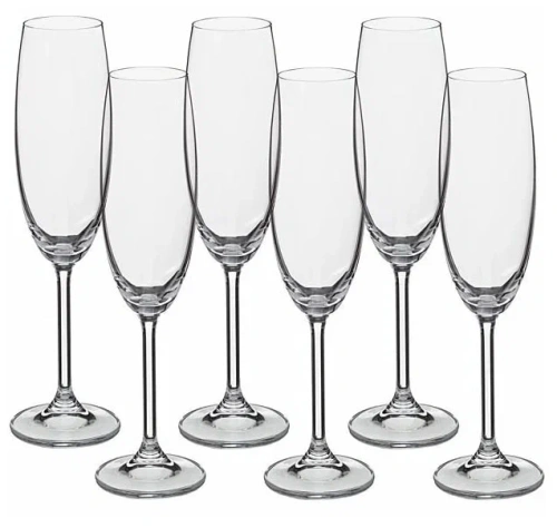 BOHEMIA Colibri набор бокалов д/шампанского 220мл 6шт БСС0031